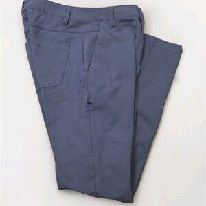 BYLT Everyday Pant 2.0 Men's 30x32 Tall Blue Slim Fit Performance Stretch Chino